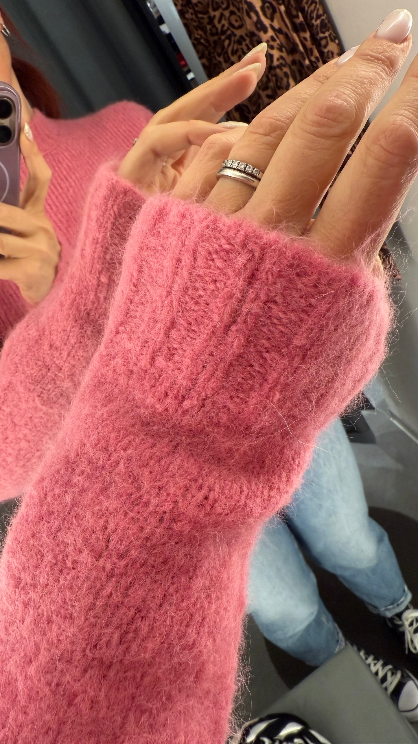 Maglia in misto alpaca