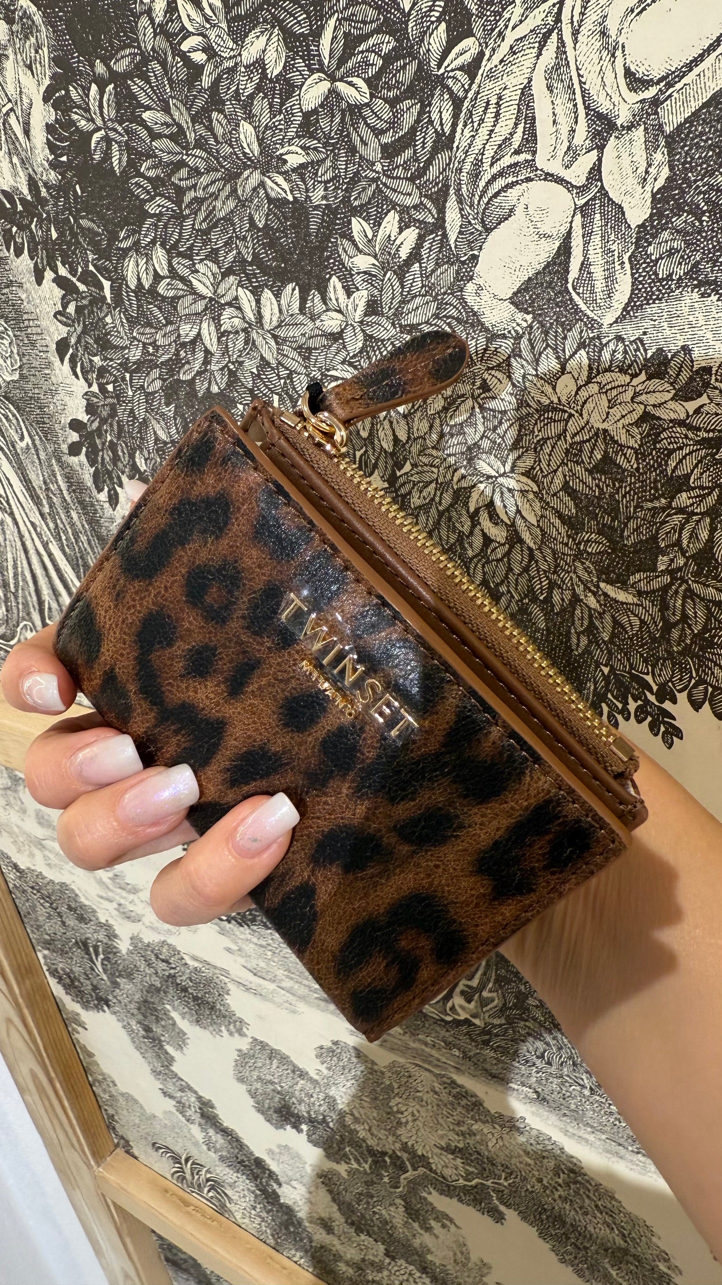 Portafogli piccolo leopard