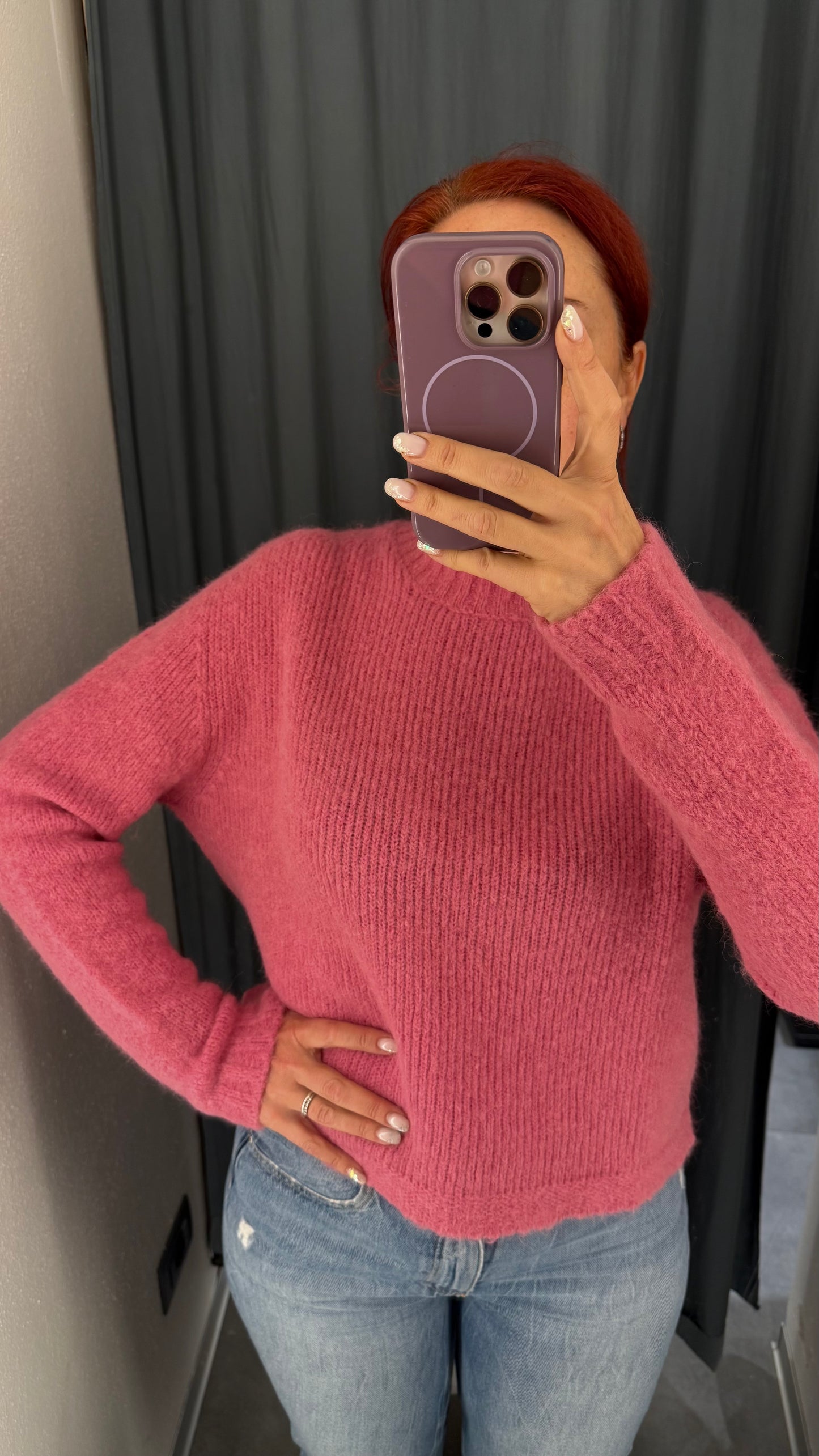 Maglia in misto alpaca