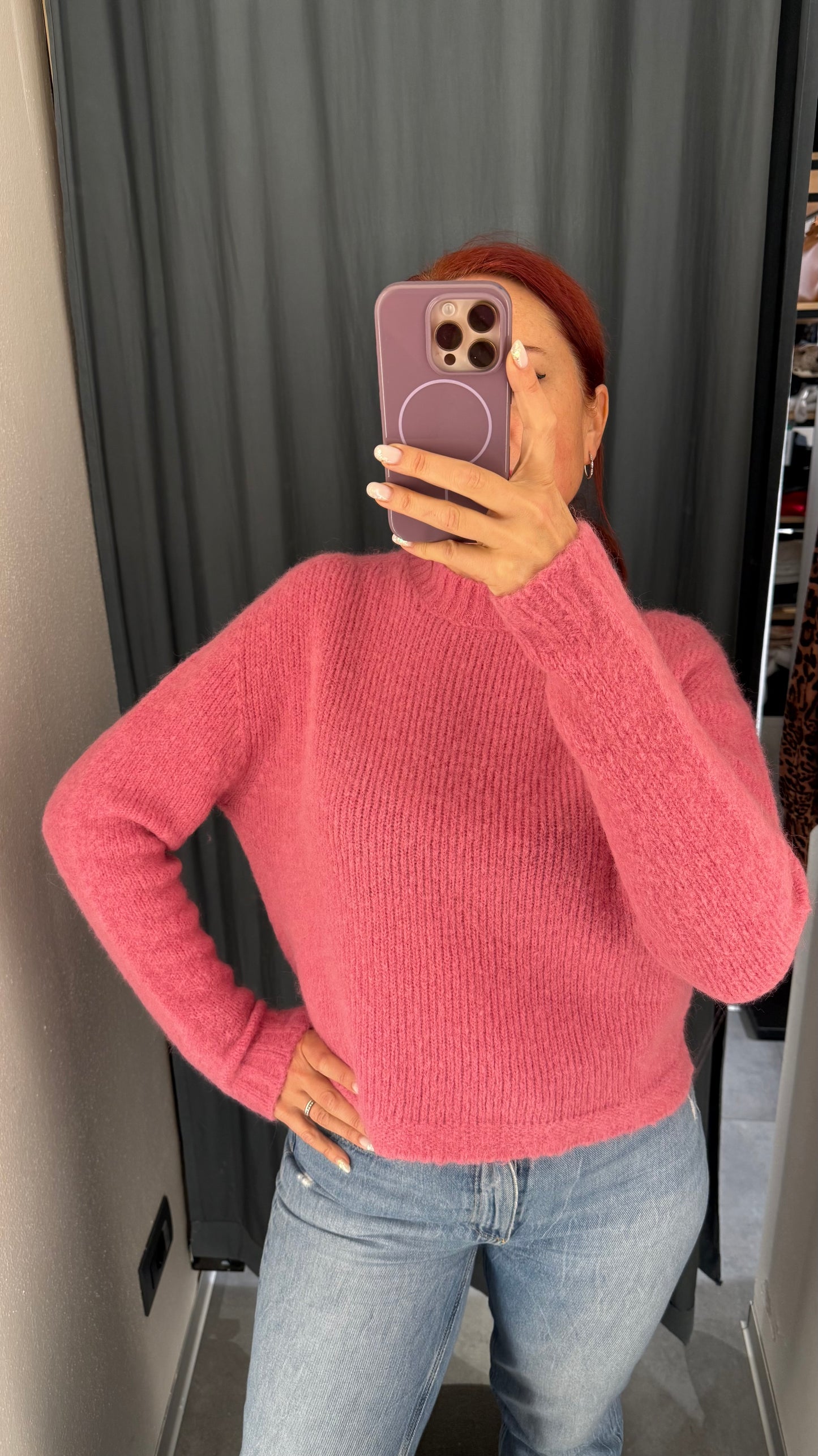 Maglia in misto alpaca