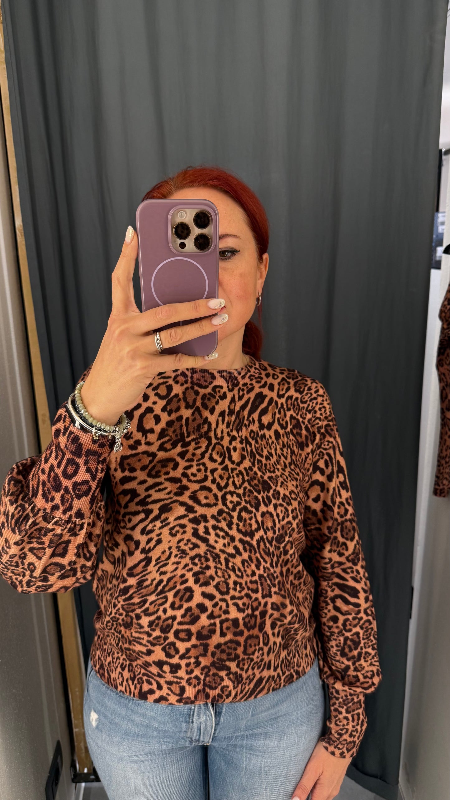 Maglia in misto viscosa girocollo