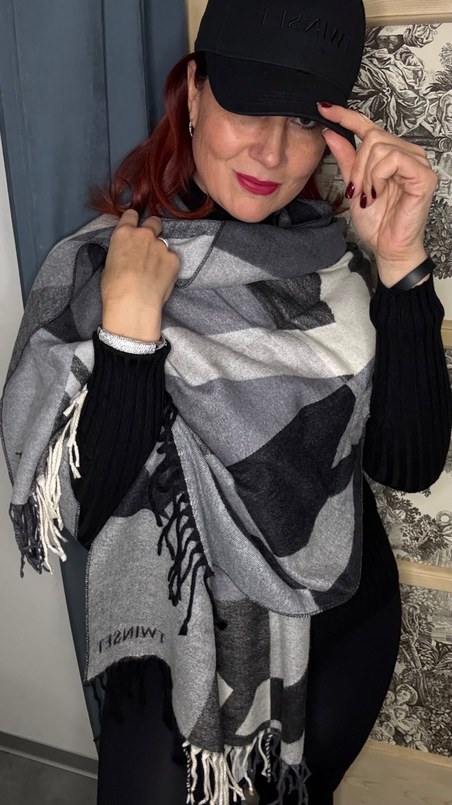 Sciarpa Grigia