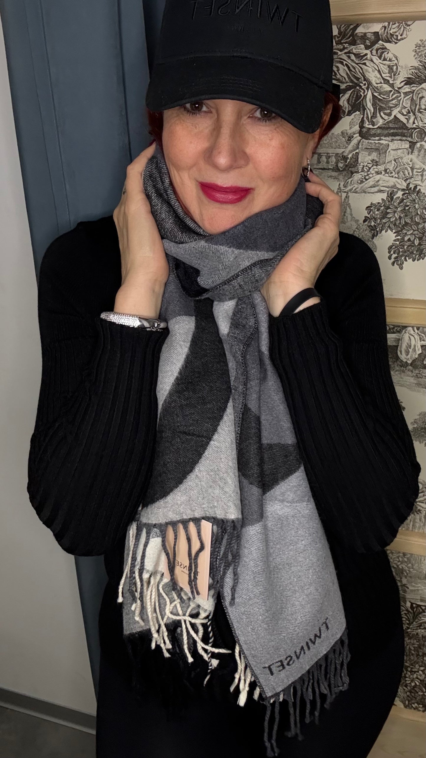 Sciarpa Grigia